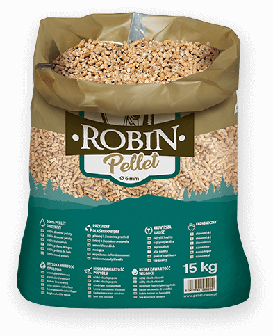 worek pelletu opałowego Robin do kupienia w Złotoryi lub sklepie internetowym